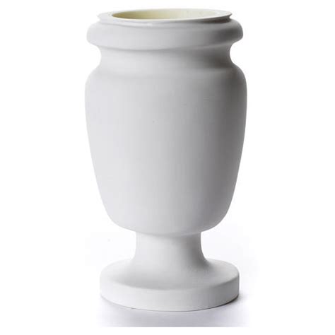 Vase pour cimetière en marbre synthétique vente en ligne sur HOLYART