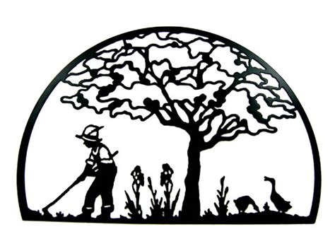 clipart silhouette gardening - Clipground