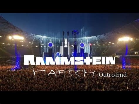 Rammstein Haifisch Outro End Live North America Stadium Tour 2022