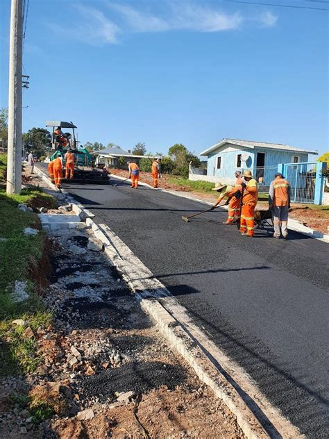 Prefeitura Realiza Obras De Pavimentação Secretaria De Obras