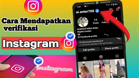 Cara Mendapatkan Verifikasi Di Instagram Tahun Tutorial