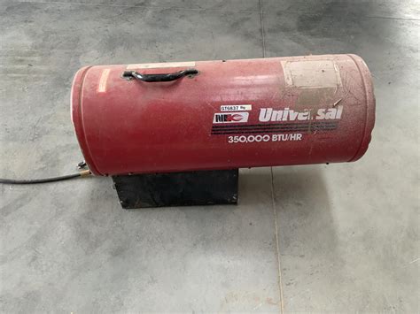 Universal 350 000 Btu Propane Heater Bigiron Auctions