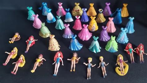 Disney Princess Magiclip Magic Clip Dolls Figures Set Large Bundle X