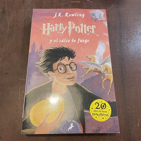 Harry Potter Y El Cáliz De Fuego By J K Rowling Bueno Barcelona Rústica Ilustrada 2018