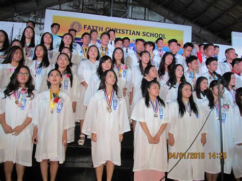 Faith Christian School Cainta Completion Day Junior High School