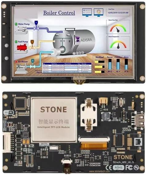 Scbrhmi Intelligent Inch Tft Lcd Touch Screen Hmi Module Display