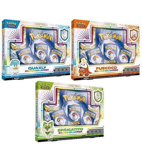 Juego De Cartas Pokemon Tcg Colecci N Paldea Espa Ol De Bandai