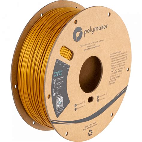 Filament Polylite Pla Pro Gold Polymaker Filamente D