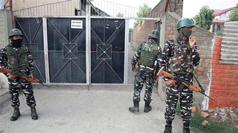 NIA Carries Out Raids Across Jammu And Kashmir As Part Of A Probe Into