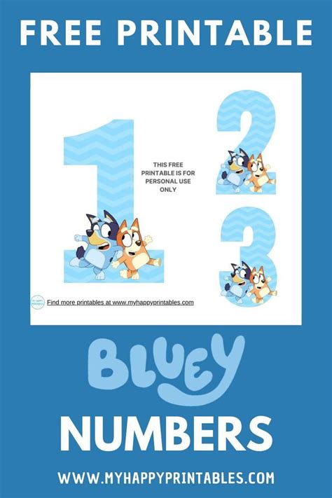 Free Bluey Party Printable Ideas Artofit