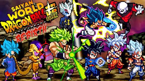 ATUALIZAÇÃO SAIYAN WORLD REBIRTH NOVO GOKU SSJ LENDÁRIO E BROLY GOD