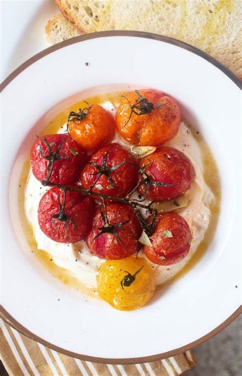 Confit Tomatoes With Whipped Feta On Sourdough — Jillian Rae Cooks Confit Recipes Whipped