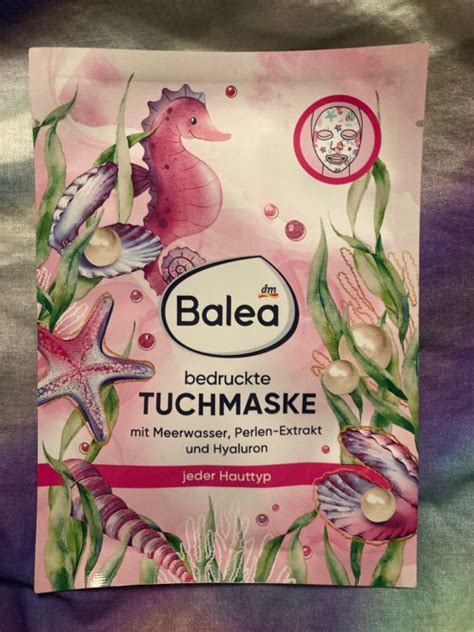 Balea Tuchmaske Bedruckt Mit Perlen Extrakt 1 St INCI Beauty