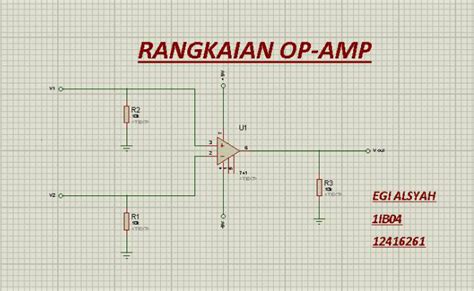 Rangkaian Op Amp