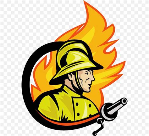 Firefighter Fire Department Logo Royalty-free Clip Art, PNG, 584x753px ...