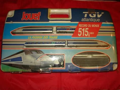 Coffret Tgv Atlantique Jouef Ho Elements Train Electrique Record