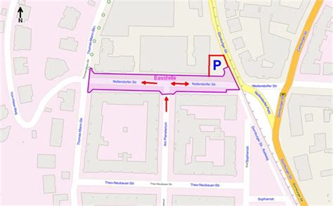 Zufahrt Parkplatz Rztehaus Dornburger Stra E Baustellen