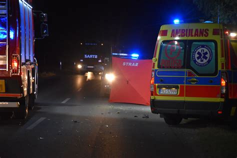 Śmiertelny wypadek na trasie Śmigiel Stare Bojanowo Kościan112