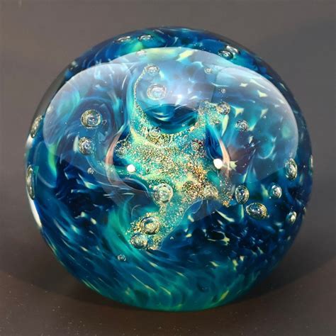 Glass Paperweight Etsy