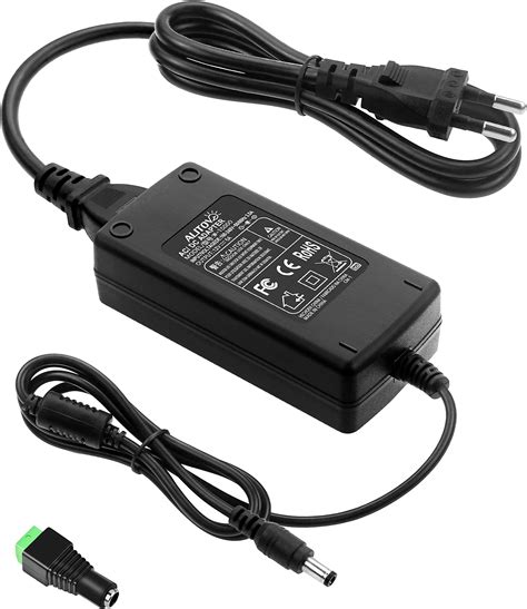 Alimentation 24V 6A Alimentation LED Adaptateur Secteur 100 240V AC DC