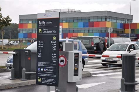 LE CREUSOT MONTCHANIN Le stationnement à la gare TGV est désormais payant