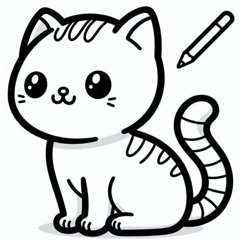 Desenhos de Gatinhos para Colorir Coletânea de Imagens para Imprimir