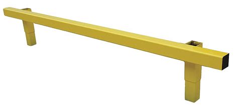 Grainger Approved Safety Yellow Steel Guard Rail System Floor