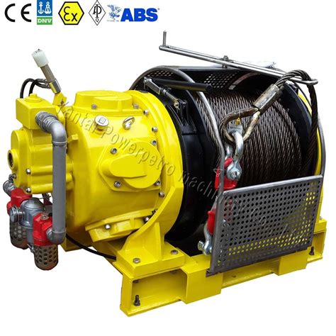 10 Ton Heavy Duty Offshore Mooring Air Powered Tugger Winch Air Winch