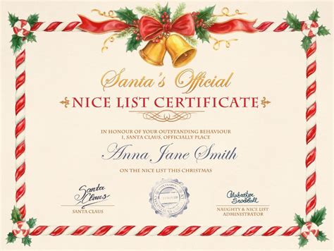 Nice List Certificate - PhotoFunia: Free photo effects and online photo ...