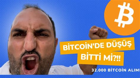 SON DAKİKA 32 000 BITCOIN ALIMI BITCOIN DE DÜŞÜŞ BİTTİ Mİ