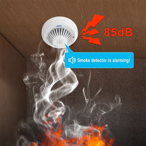 KERUI SD03 Avisos De Voz De Alta Sensibilidad Detector De Fuego De Humo