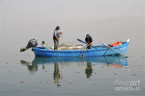 Fishing On The Sea Of Galilee G5 Photograph by Shay Levy