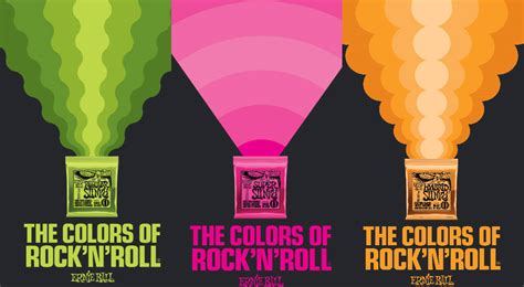 Ernie Ball Launches The Colours Of Rock N Roll Mixdown Magazine