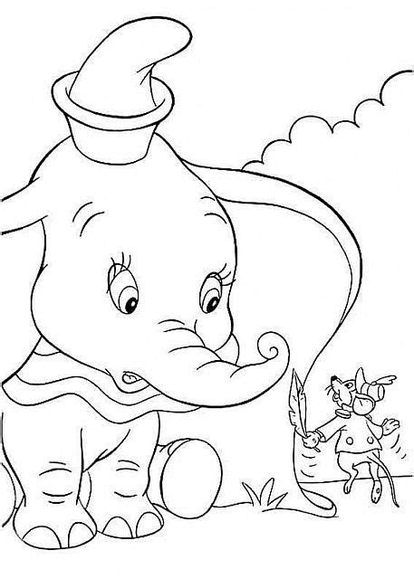 Dumbo E Timoteo Immagini Da Colorare Per I Bambini Disegni Da