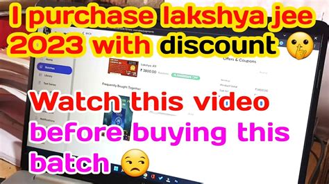 How To Purchase Physics Wallah Batch Lakshya Jee Batch 2023 Full