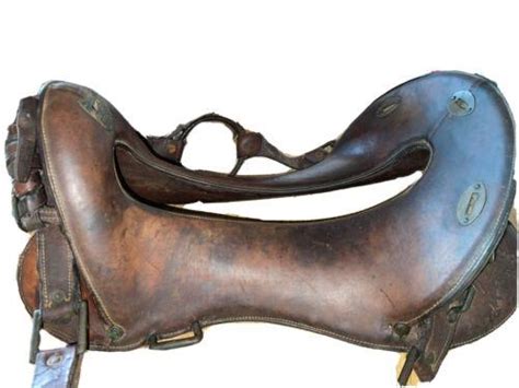 Model 1904 Mcclellan Cavalry Saddle12 Seat Good Solid Condition