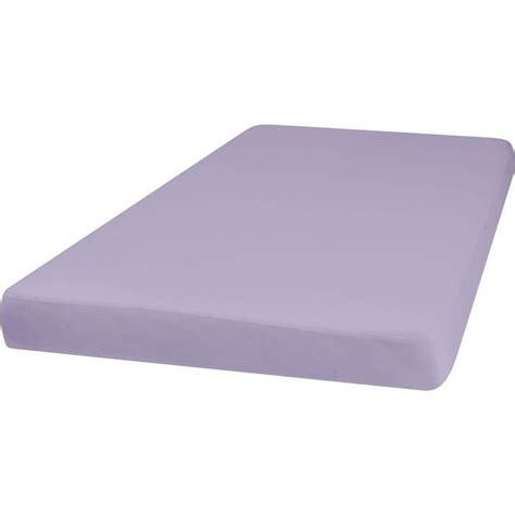 Prot Ge Matelas Imperm Able Lilas X Cm U Cdiscount Maison