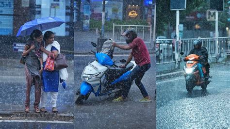 Isolated Heavy Rains Expected In Kerala Yellow Alert In Seven