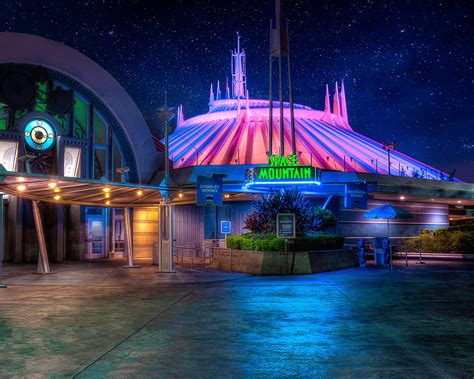 space mountain wdw    space added   sky rdisney