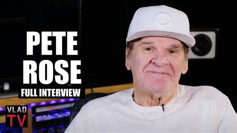 Legendary Baseball Player Mlb S Hit King Pete Rose Tells His Life