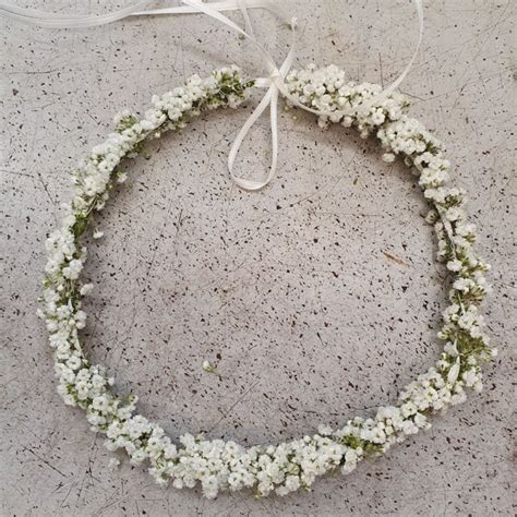 Diy Anleitung F R Ein Haarschmuck Mit Einem Blumenkranz Blumen Flora Line