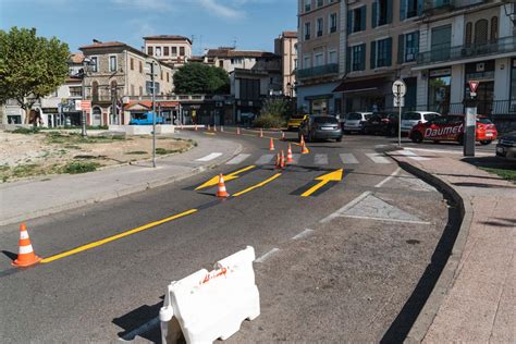 Les travaux daménagement des abords de la cathédrale dAlès reprennent