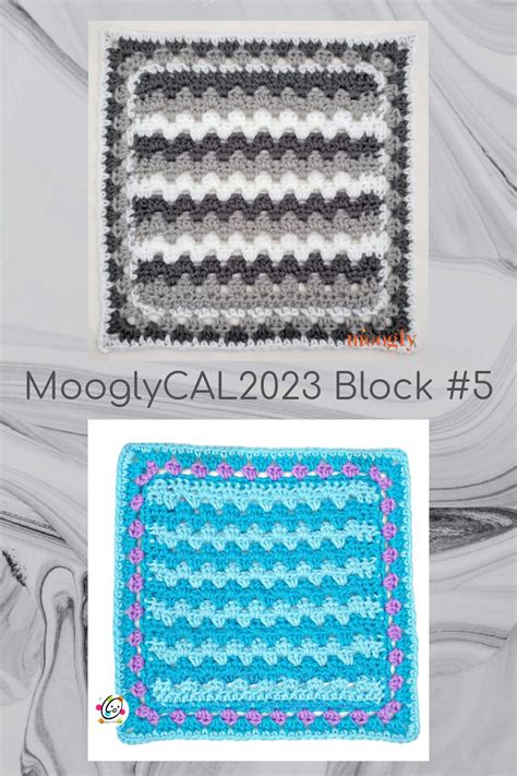 MooglyCAL2023 Block 5 Courtesy Of Snappy Tots Crochet Hexagon