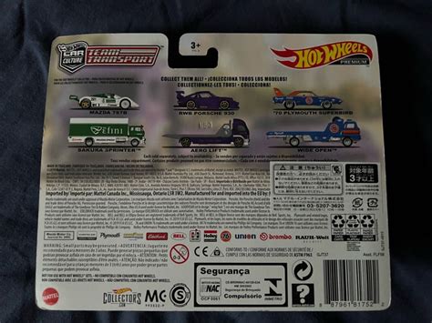 Hot Wheels Rwb Porsche Aerolift Team Transport Premium
