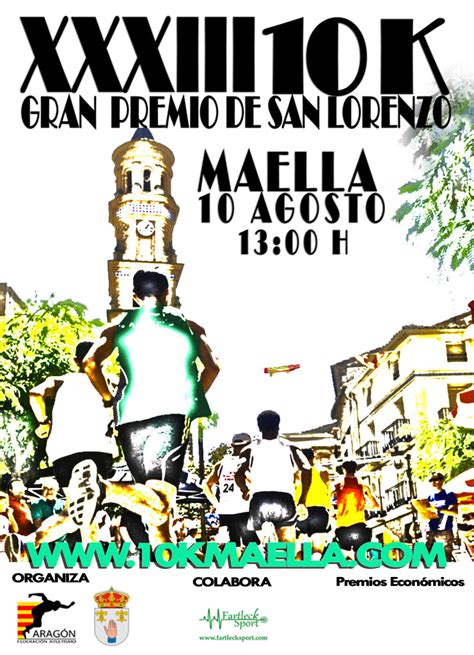 Xxxiii K San Lorenzo Maella Federaci N Aragonesa De Atletismo