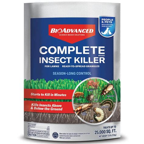 Bioadvanced 20 Lbs Ready To Spread Complete Insect Killer Granules