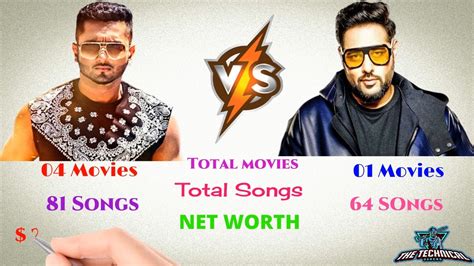 Yo Yo Honey Singh Vs Badshah Comparison Youtube