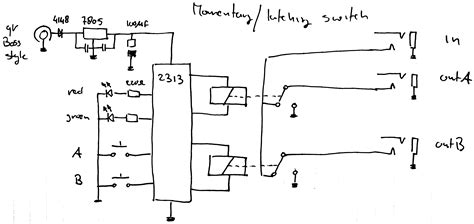 Latching Circuit Diagram