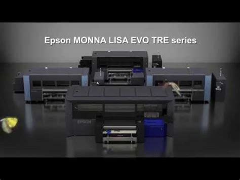 Epson Monna Lisa Evo Tre Textile Printer The Line Up Youtube