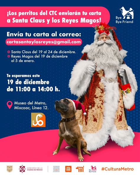 Chilango C Mo Enviar Tu Carta A Santa Perritos Del Metro La Llevan